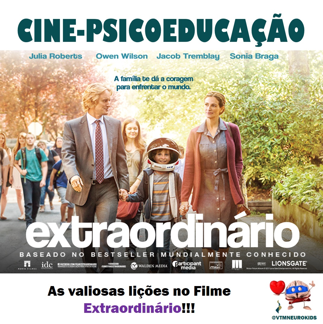 Filme Extraordinário e as valiosas lições!!!