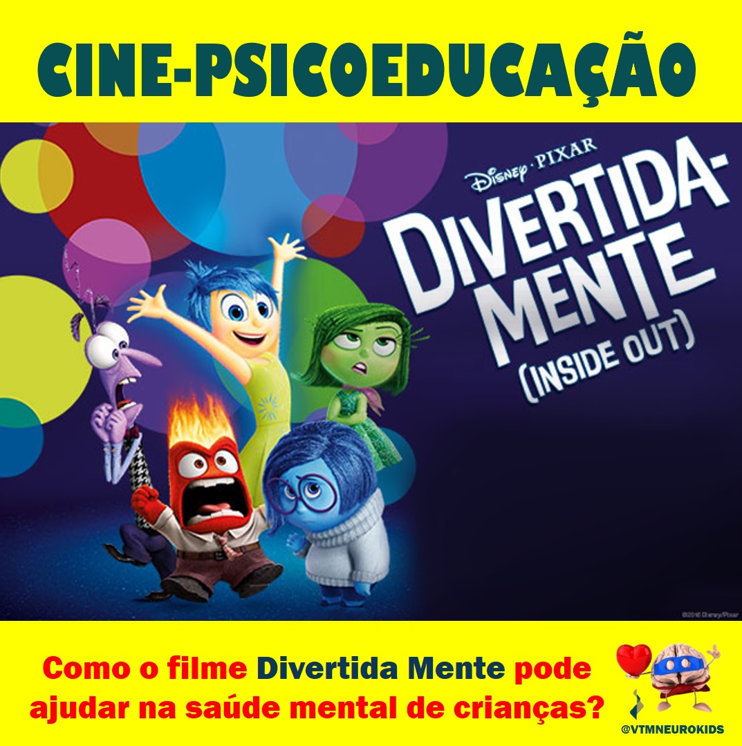 Como o filme Divertida Mente pode ajudar na saúde mental da criança?